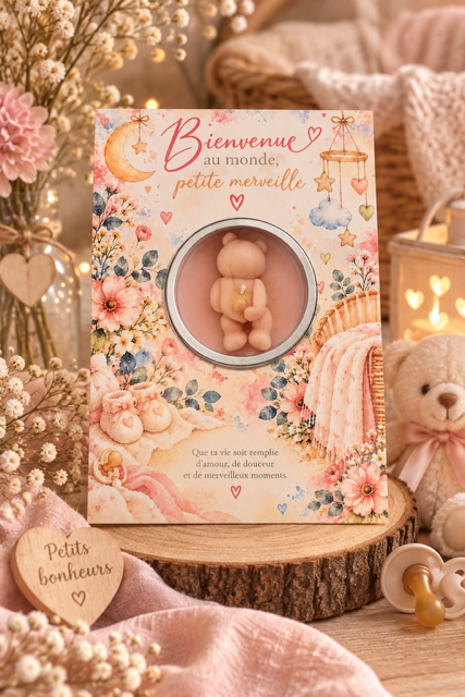 Carte nounours Carte naissance