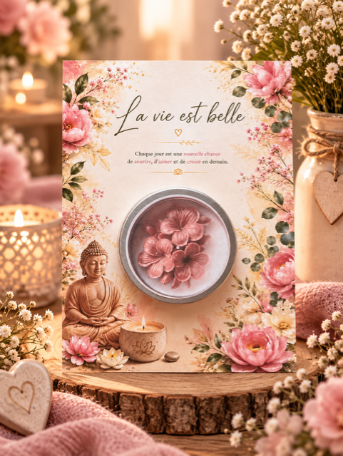 carte La Vie est Belle carte La Vie est Belle